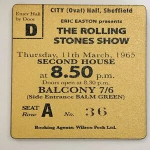 Rolling Stones Concert Coaster