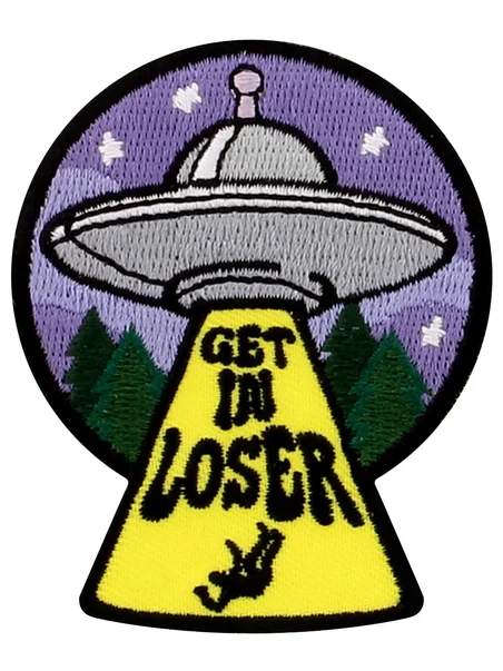 Get in Loser UFO Patch