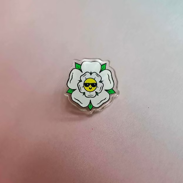 Yorkshire Rose Pin