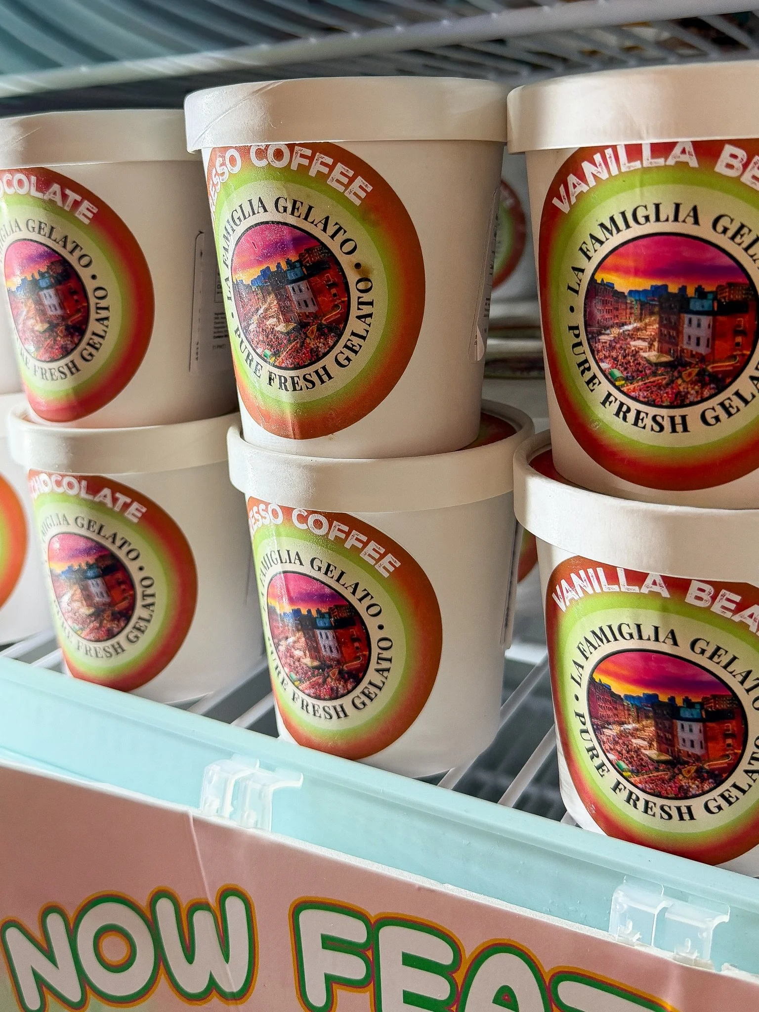 Life is short, eat the gelato first 🍨

Creamy. Authentic. Small-batch. Made with love by La Famiglia Gelato in Lynn, MA!

Now in the freezer aisle at Winthrop Marketplace!