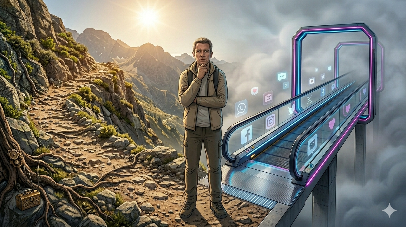 Why Motivation Disappears When Everything Gets Easier