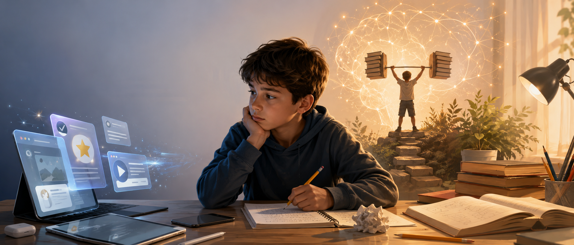 The Frictionless Kid: Why Children Need Struggle to Learn
