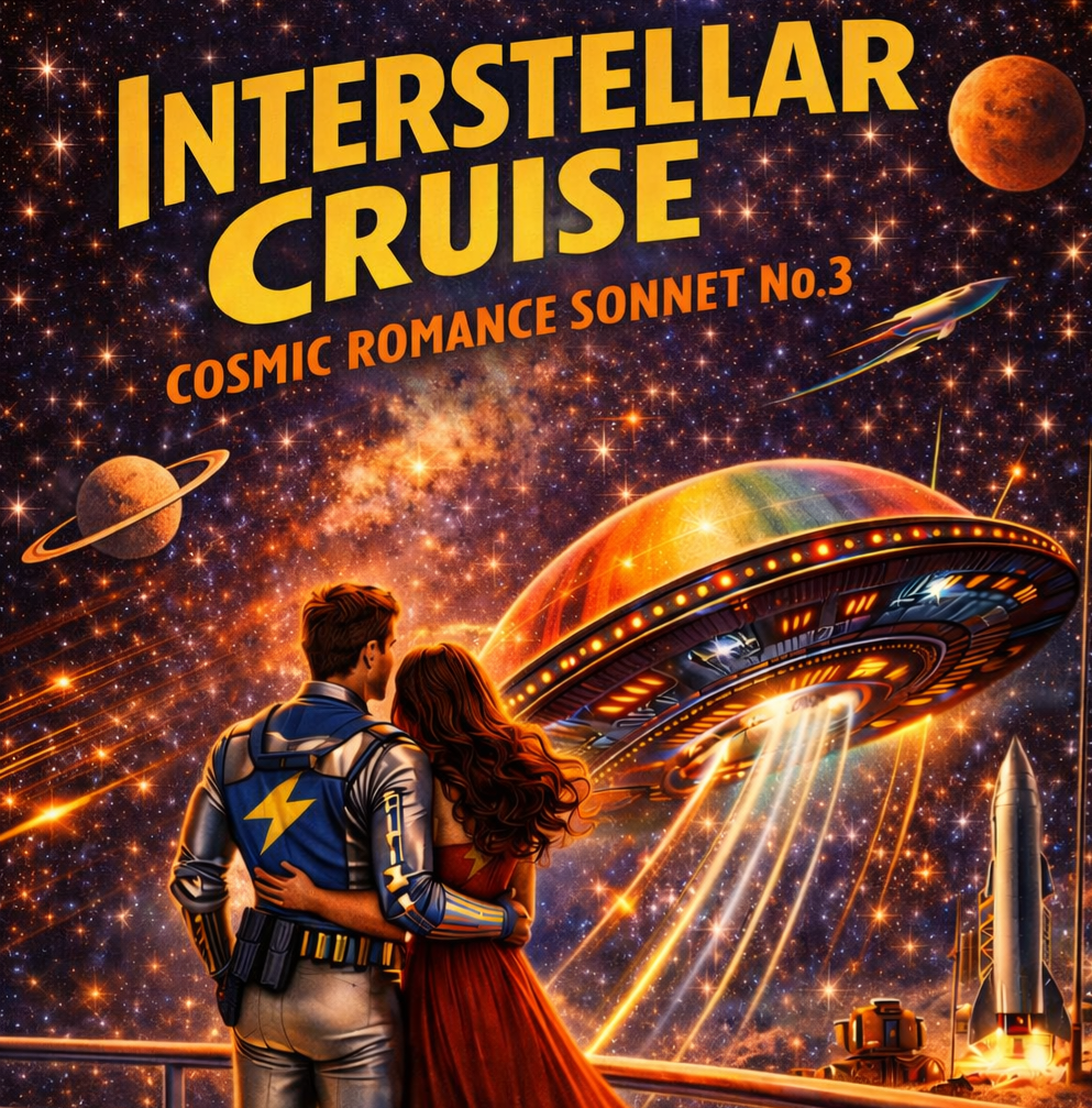 🌌 Interstellar Cruise — Cosmic Romance Sonnet No. 3