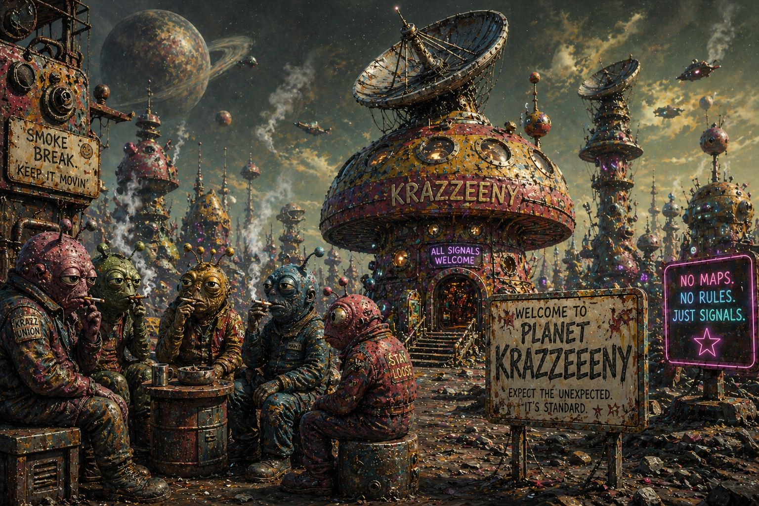 Planet Krazzeeny — Transmission Fragment 