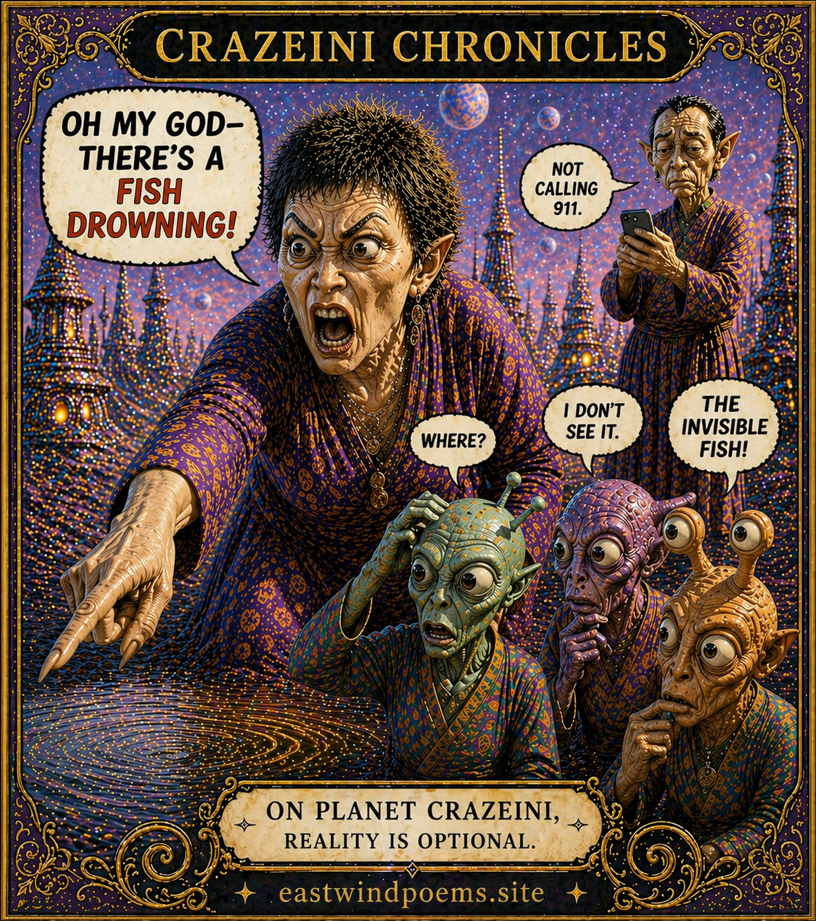 CRAZEINI CHRONICLES — The Invisible Fish 