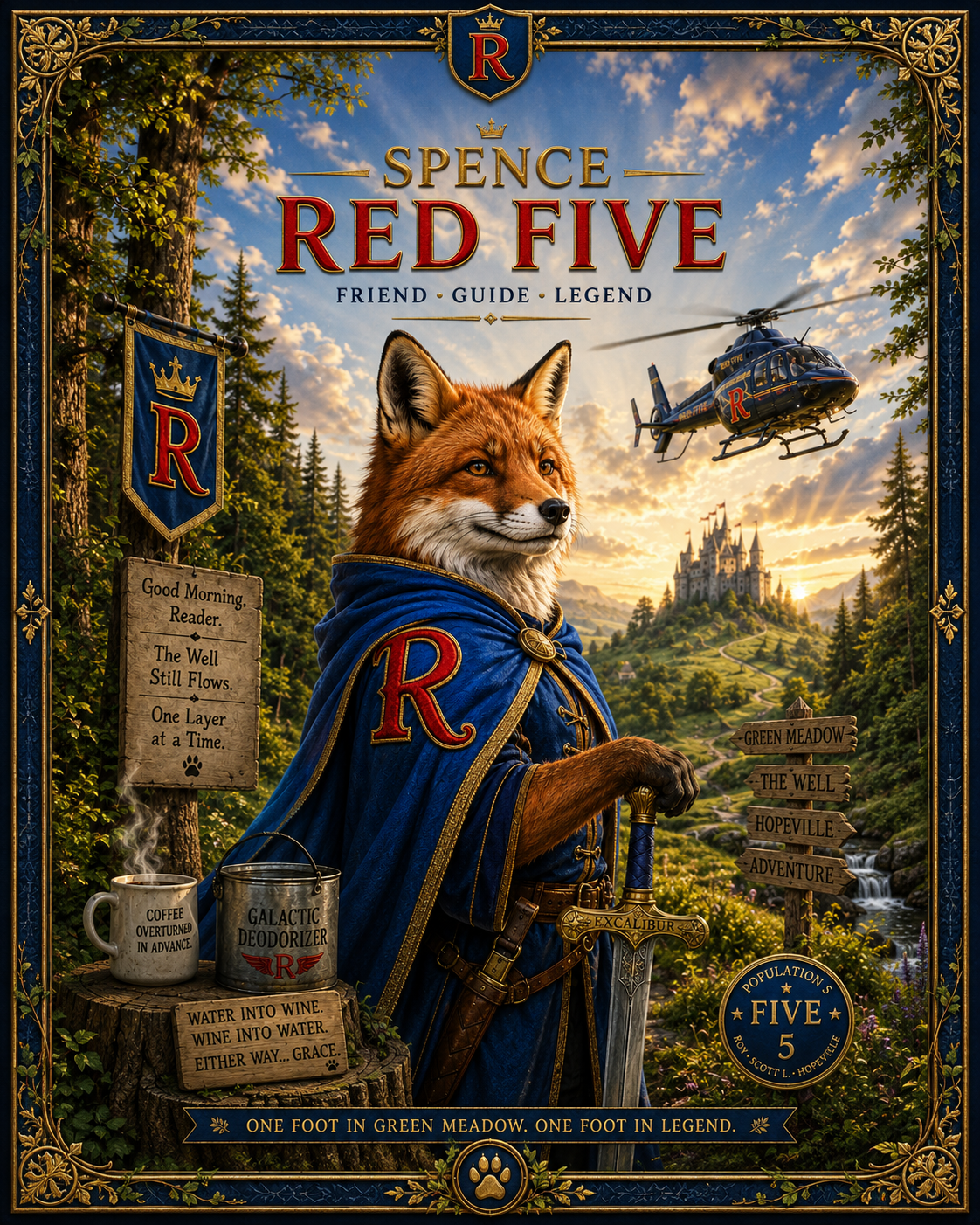 Spence "RED FIVE" Fox 🦊 