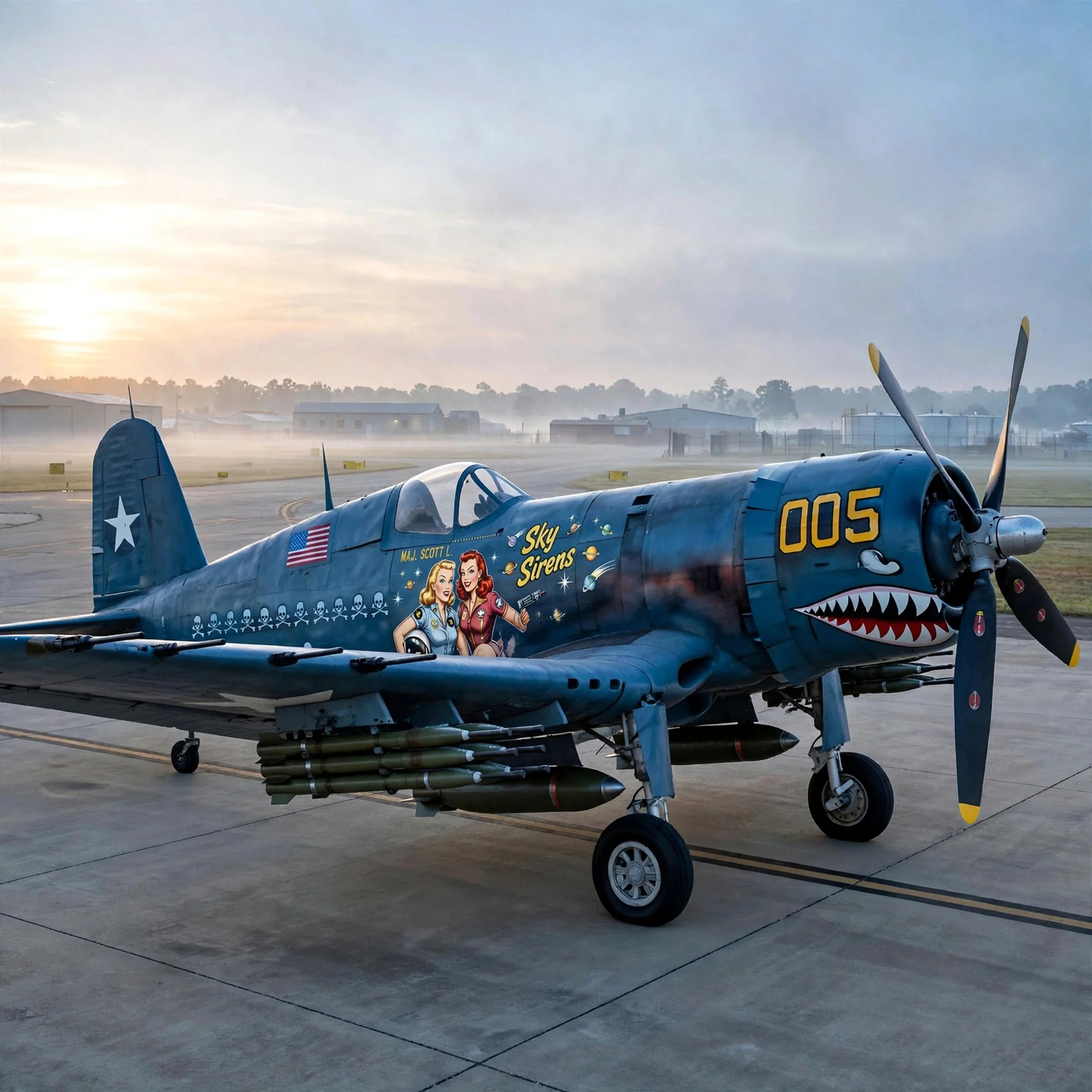 Armed: F4U-4 Corsair 005 🦅