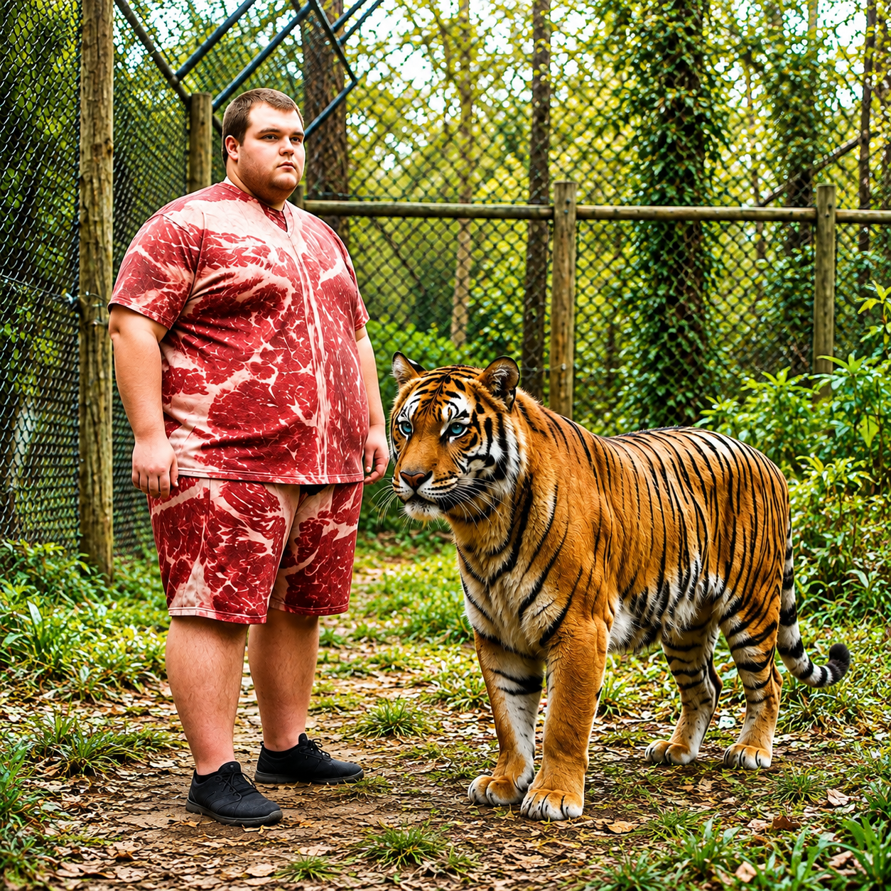 T-Bone Stuntman 🥩 🐅 Trained Tiger (AI Generated) 