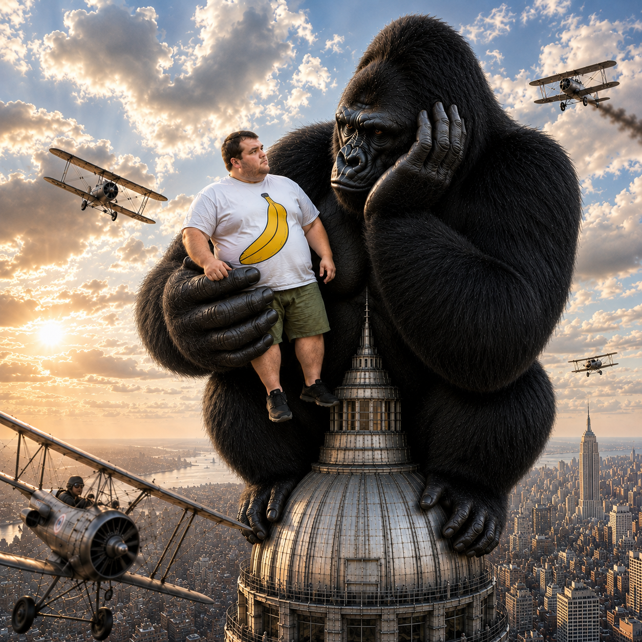 GORILLA 005  🍌🦍  (AI Generated) 