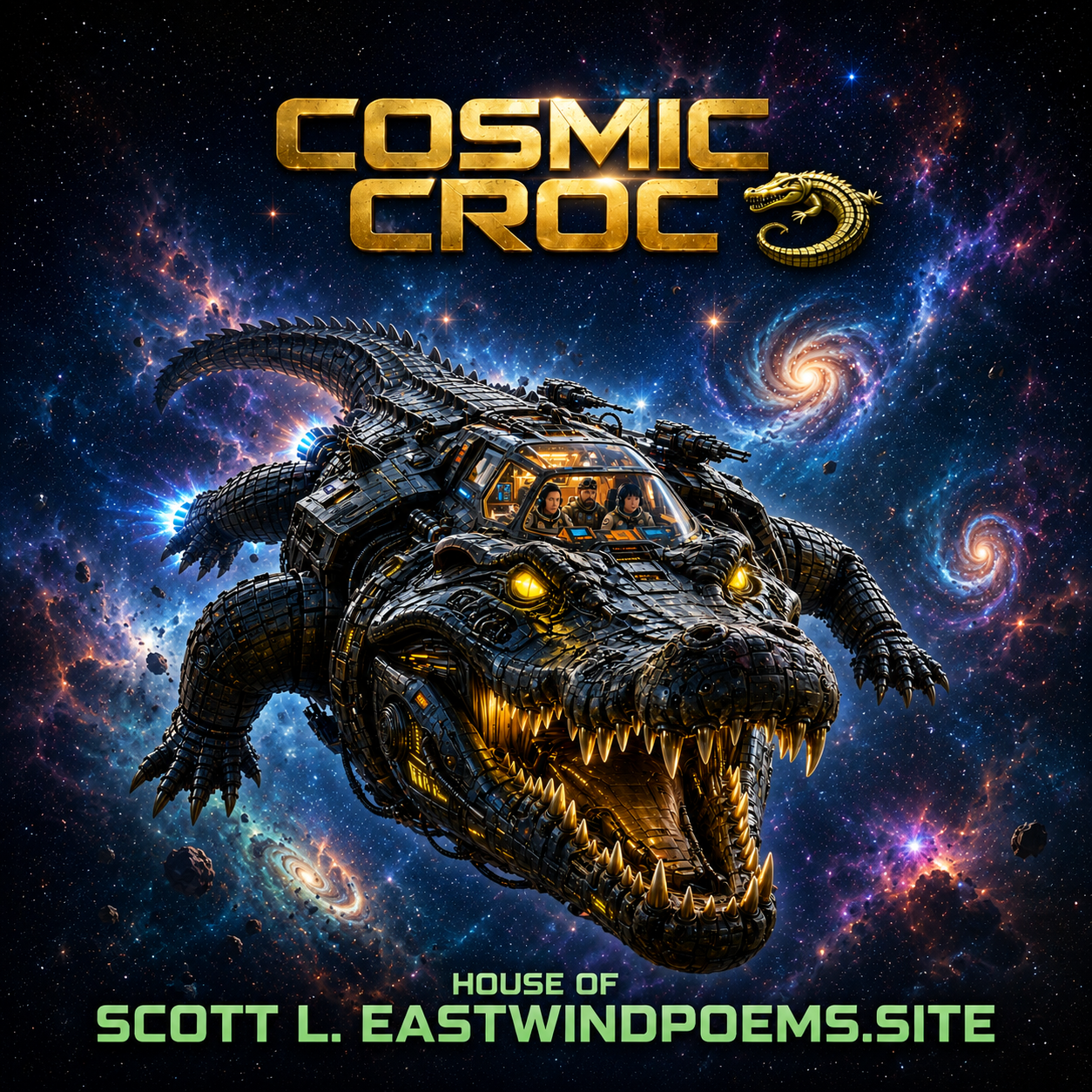 COSMIC CROC 🐊 🌌