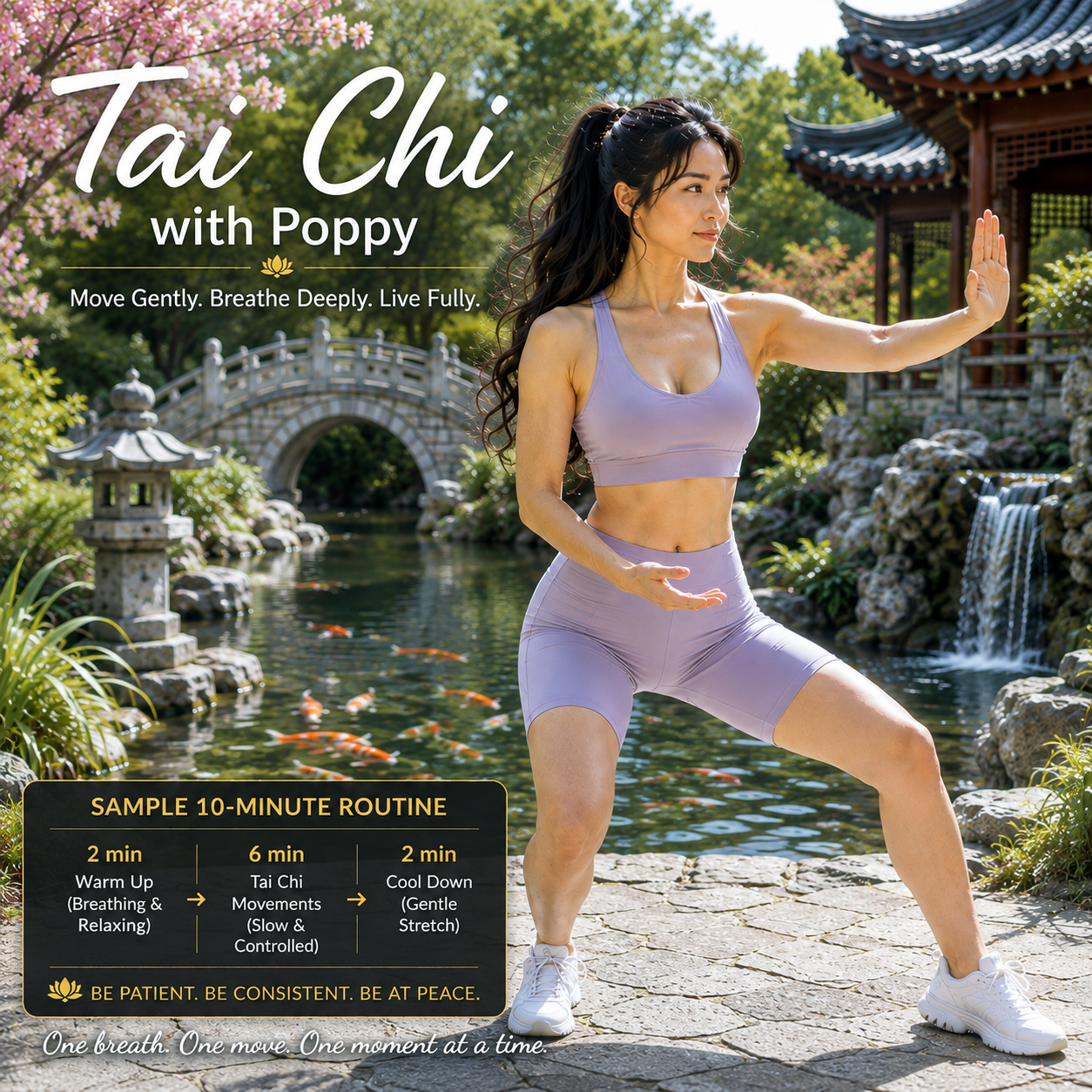 Tai Chi with Poppy 🌸 — Day 1