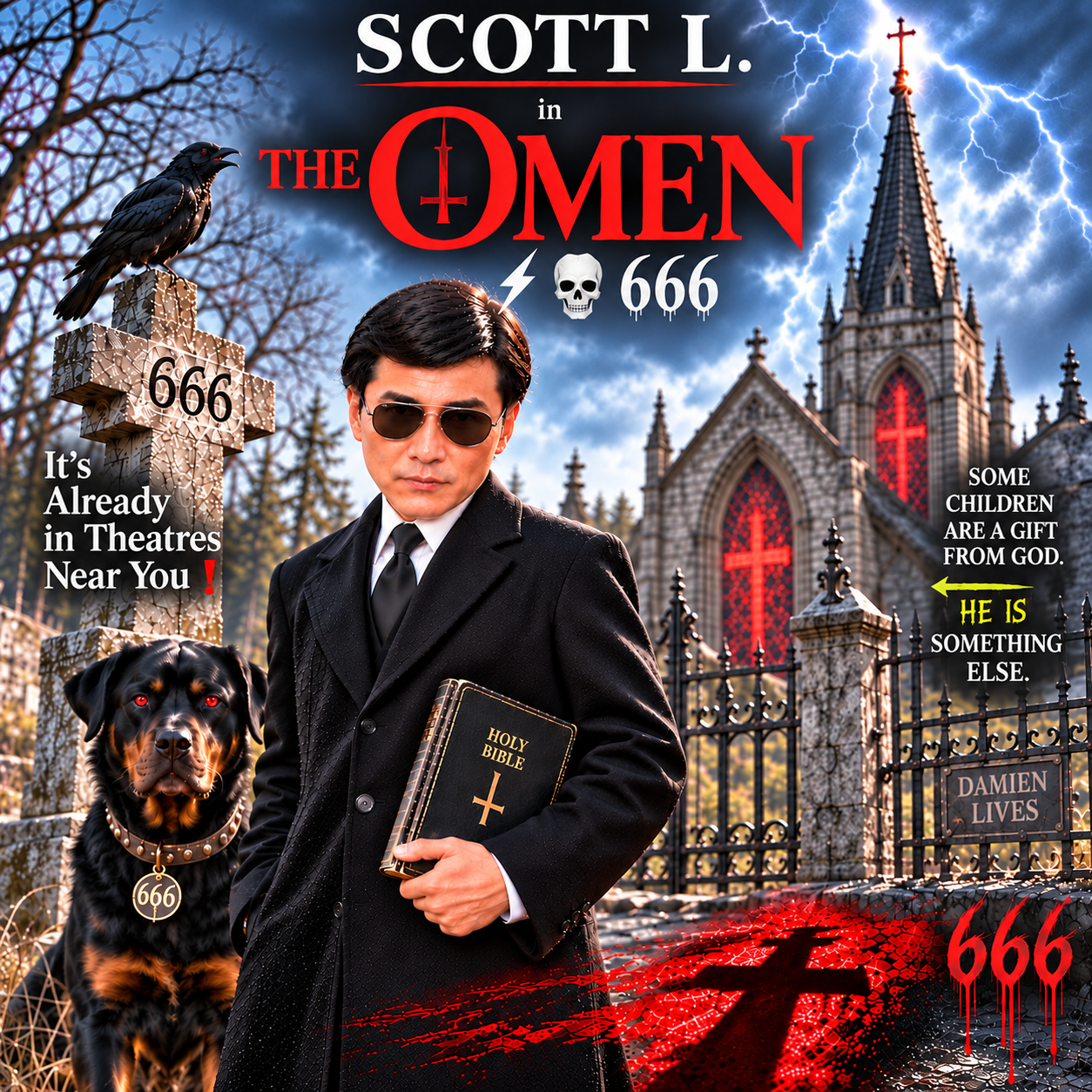 SCOTT L. in THE OMEN ⚡️💀 666