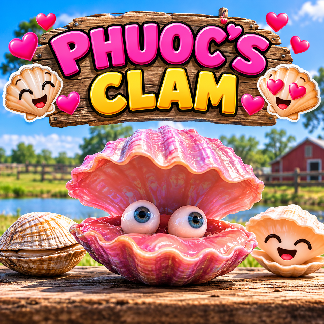 PHUOC’S CLAM 🐚👀❤️