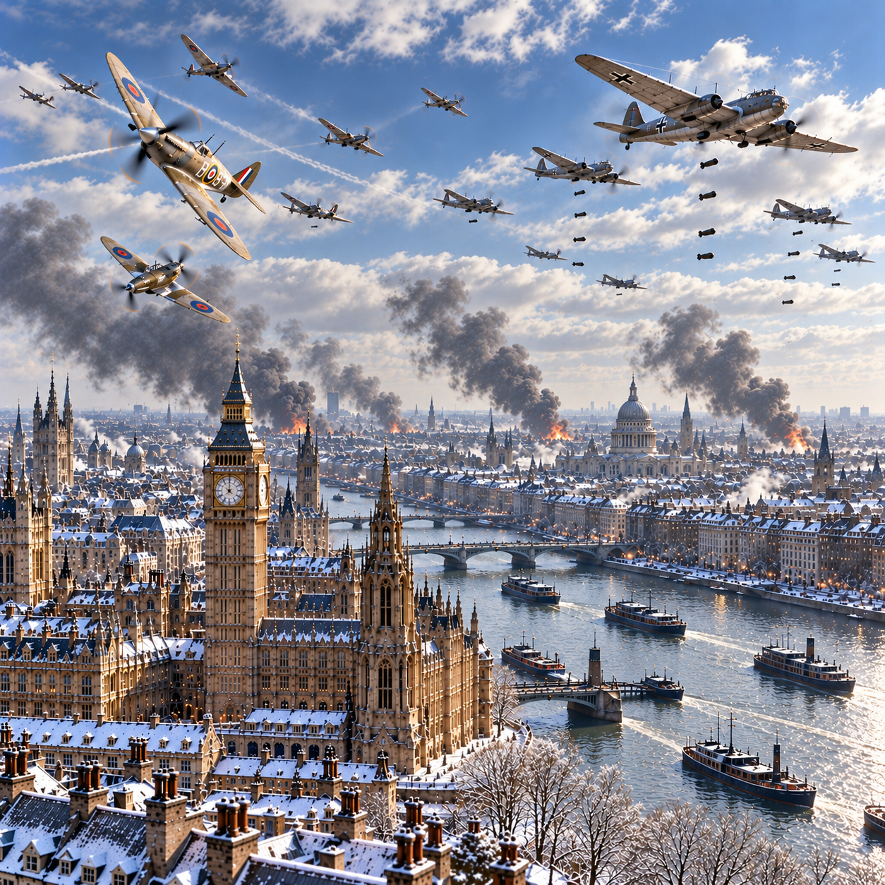 MAY CHRISTMAS STAY WITH YOU 🎁
WARTIME CAMBRIDGE — 1943 🇬🇧