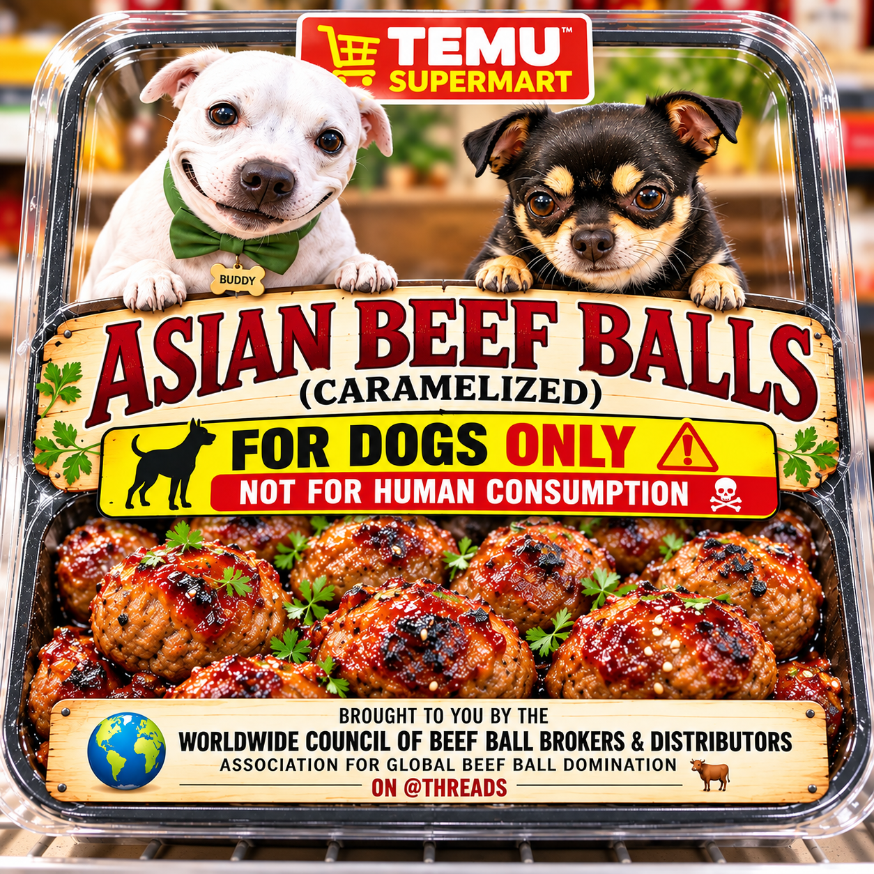 THE GREAT BEEF BALL INCIDENT 🐄