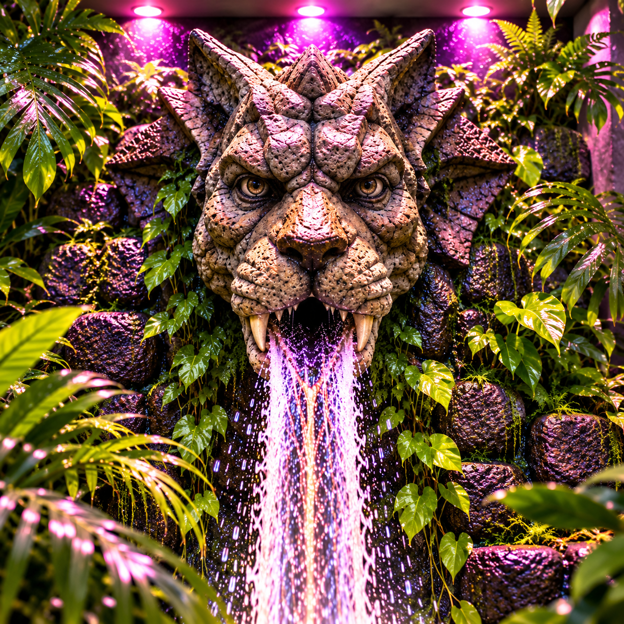 THE PINK PANTHER WATERFALL 🚿💦🌴