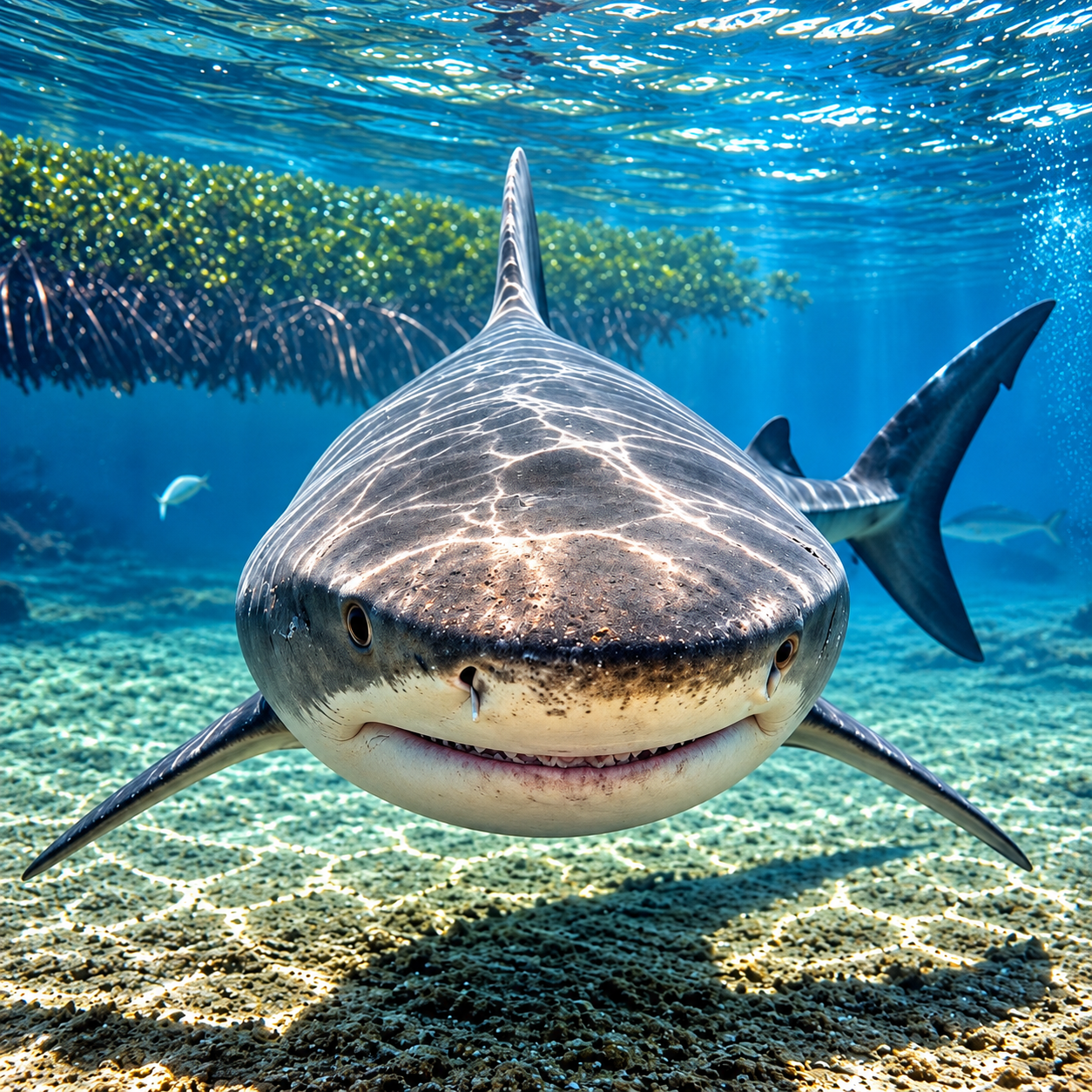 BULL SHARK IN THE MAGIC BUS 🚌 💨 🌊🦈