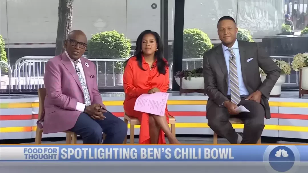 Today Show Spotlights Ben's Chili Bowl