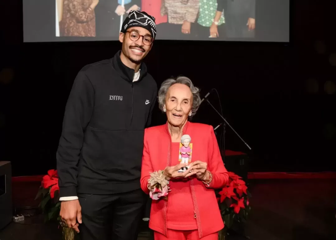 Wizards Recognize Virginia Ali with a Bobblehead