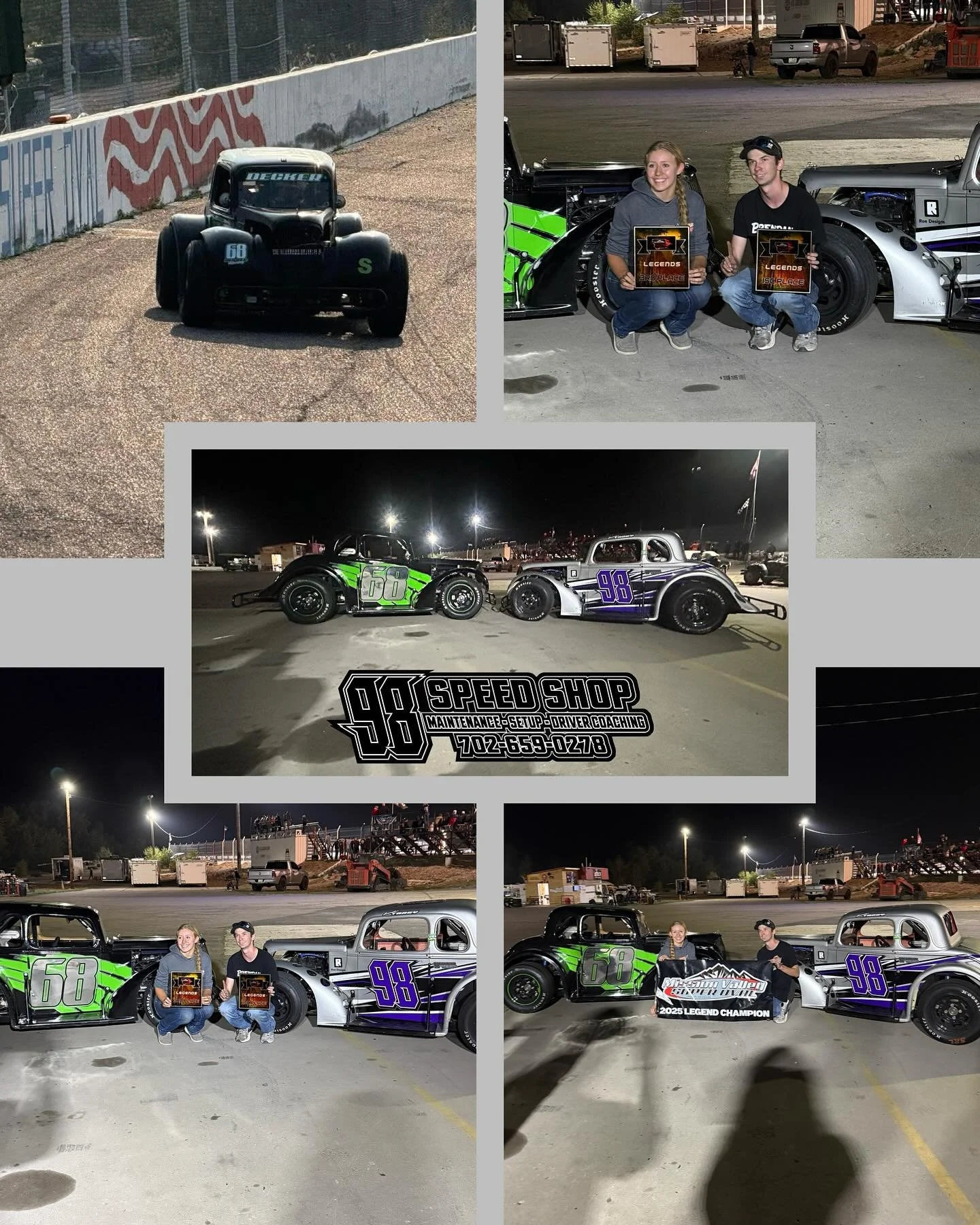 Mission Valley Super Oval 9/5-9/6

Friday 9/5

Brendan Tracy- P1
Kaylee Decker- P2

Saturday 9/6

Main 1 &amp; Main 2
Brendan Tracy- P1
Kaylee Decker- P3

That&rsquo;s a wrap on championship night at Mission Valley Super Oval. Brendan Tracy grabbed t
