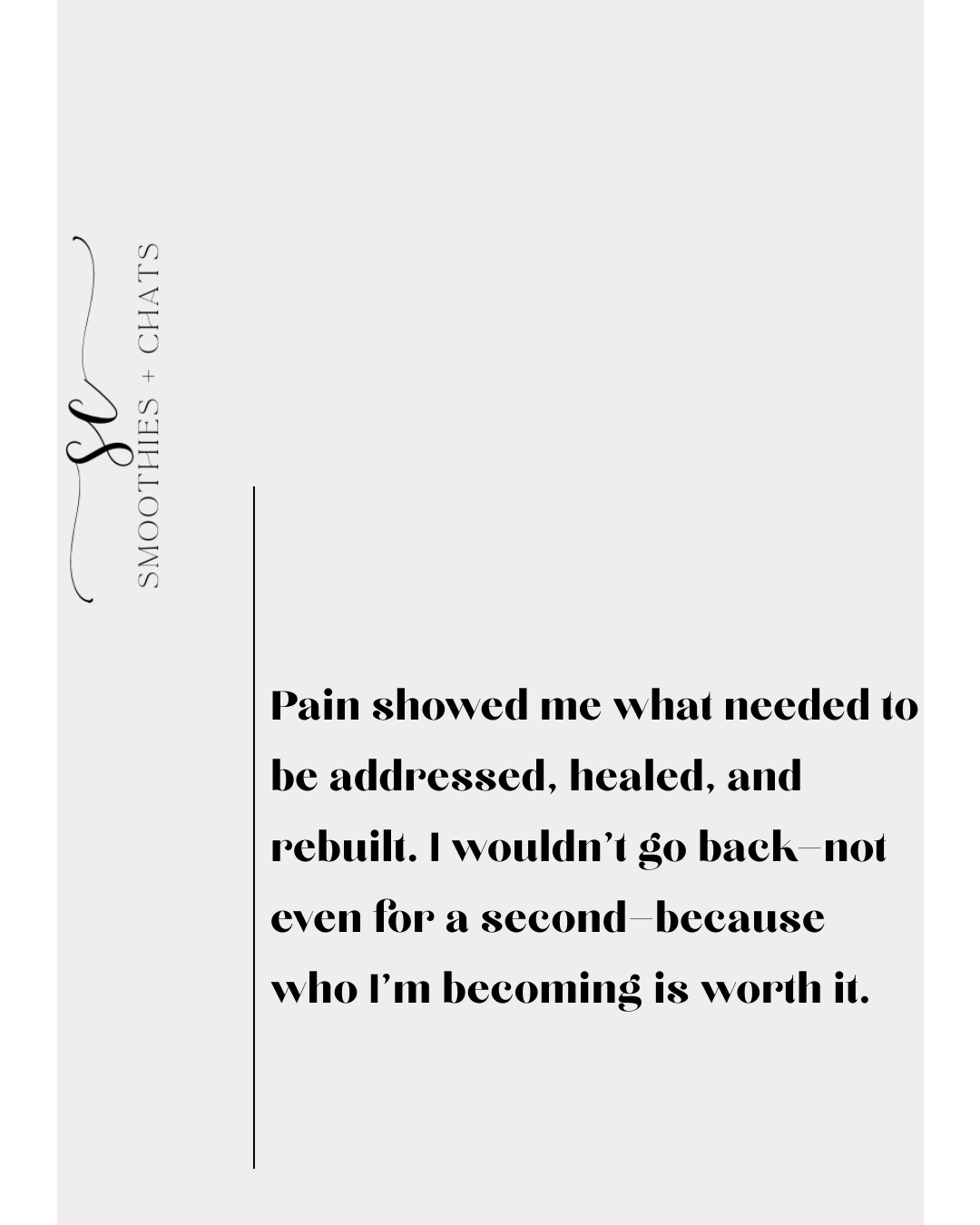 The Real Cost of Avoiding Healing