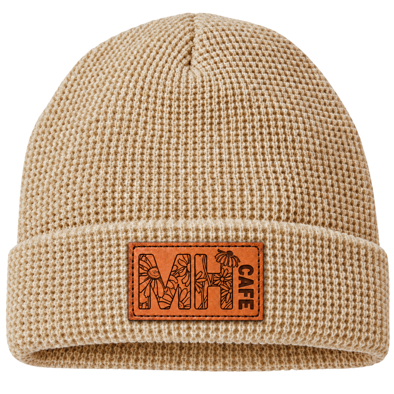 Waffle Knit Beanie Birch