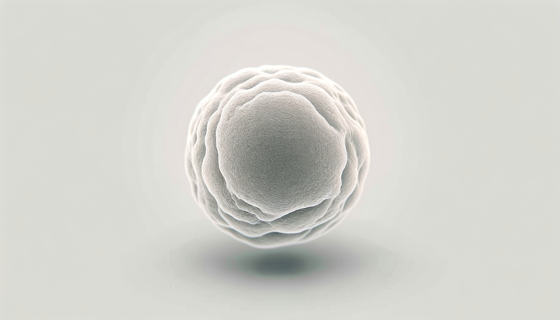 A microscopic view of a human embryo at the blastocyst stage.