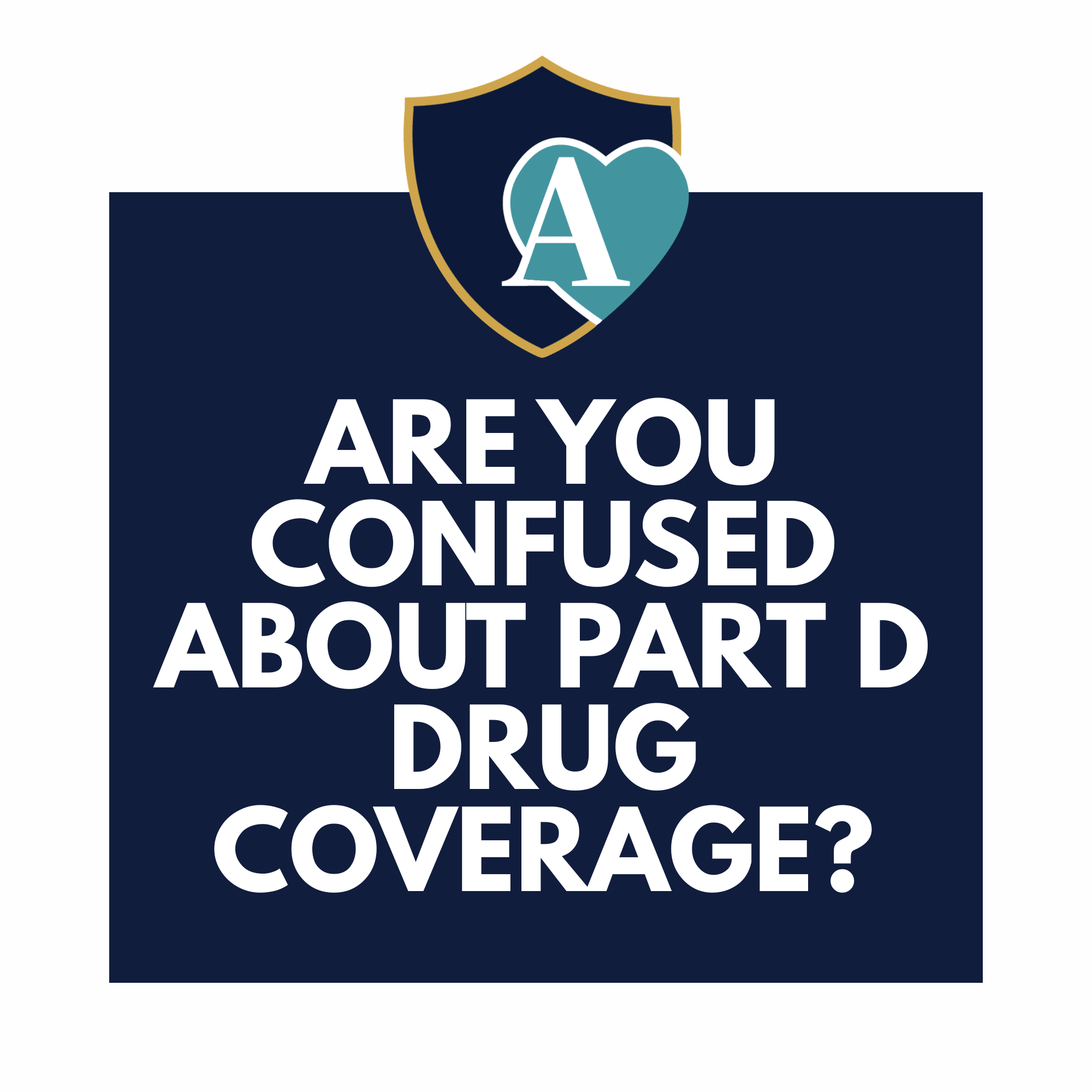 Are you confused about part D drug coverage