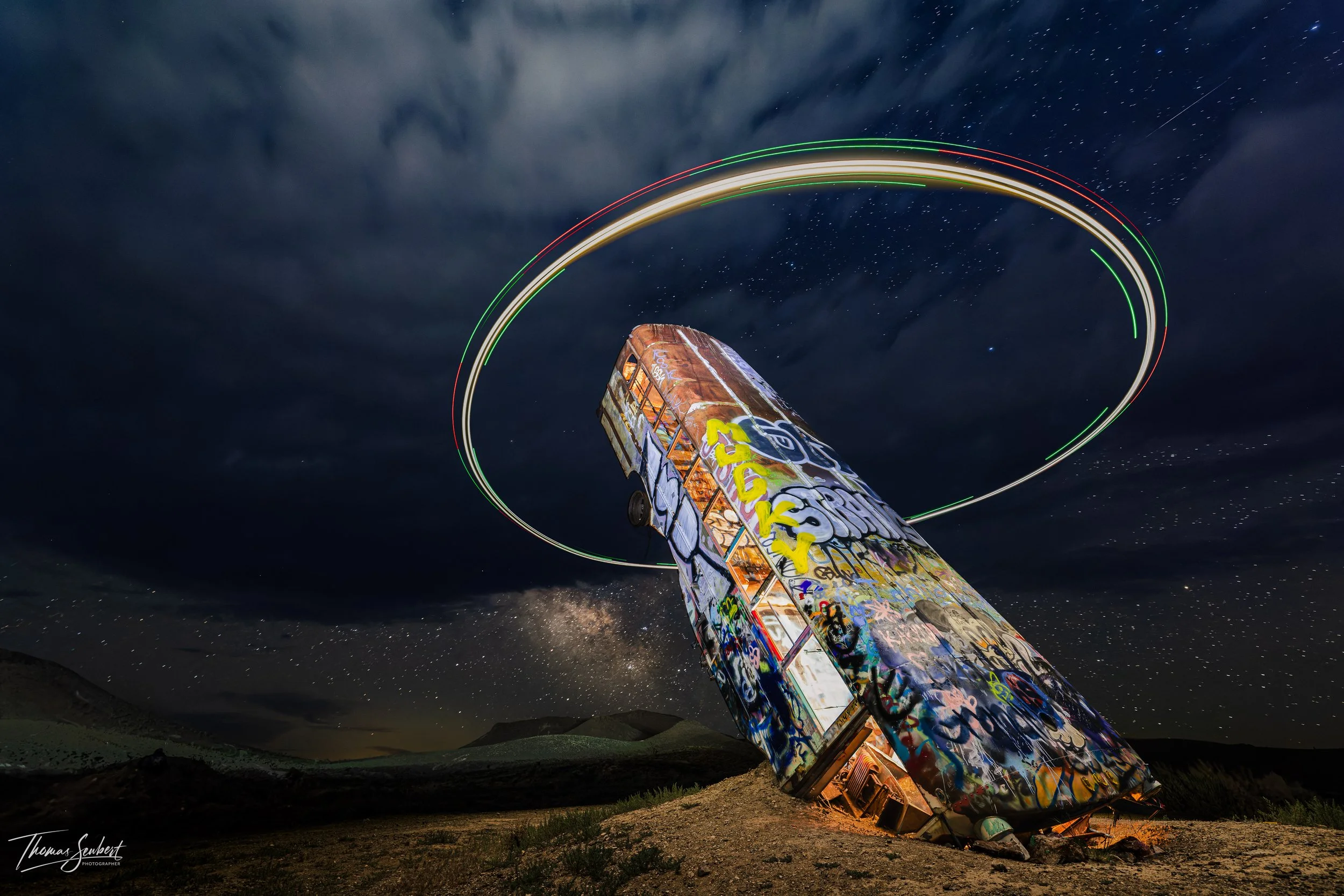 Orbit of the Forgotten - International Car Forest of the Last Church, Goldfield, Nevada