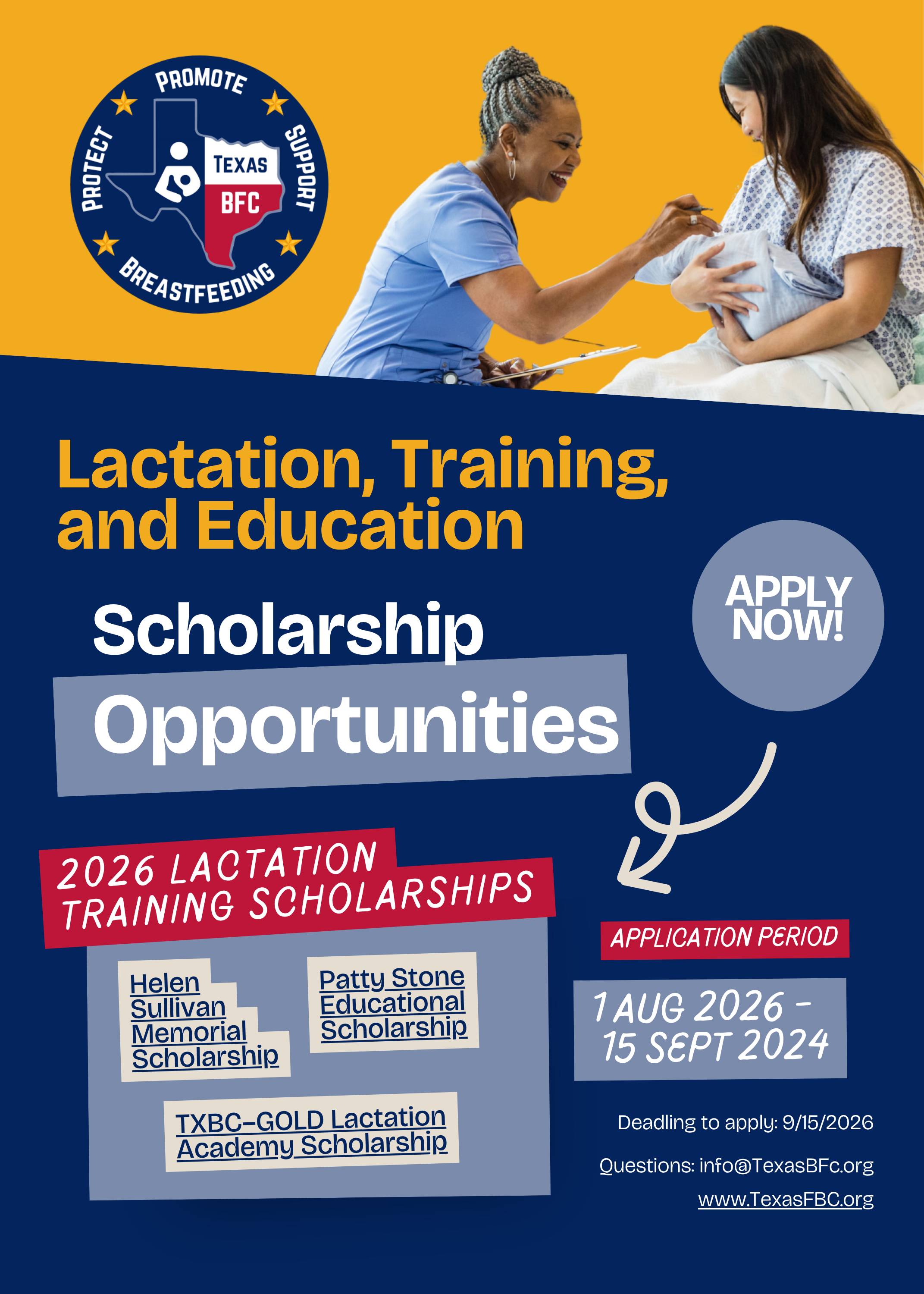 2026 IBCLC® Lactation Education Scholarship Opportunities