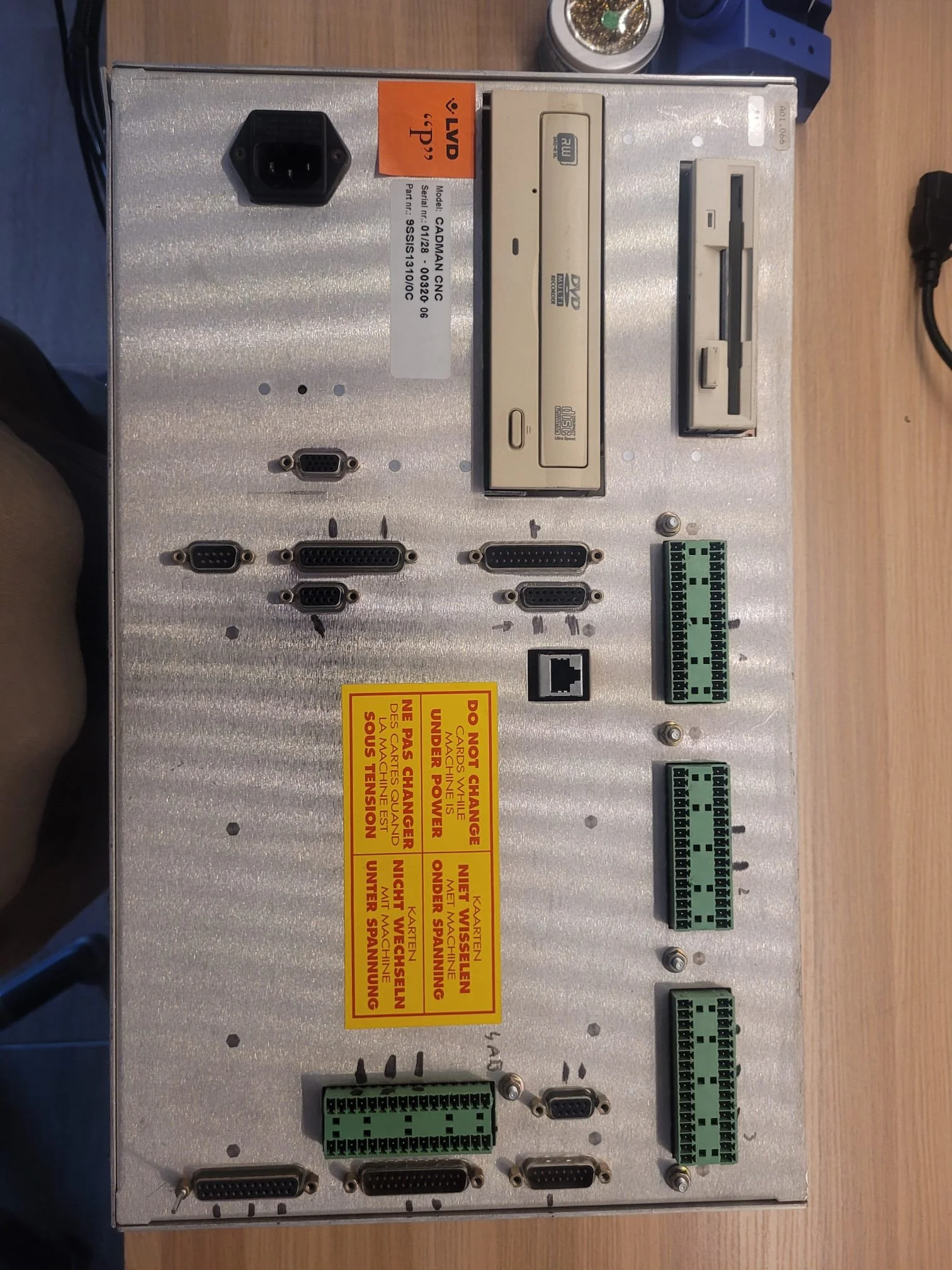 Control Numérico CADMAN-CNC Rack/Controlador