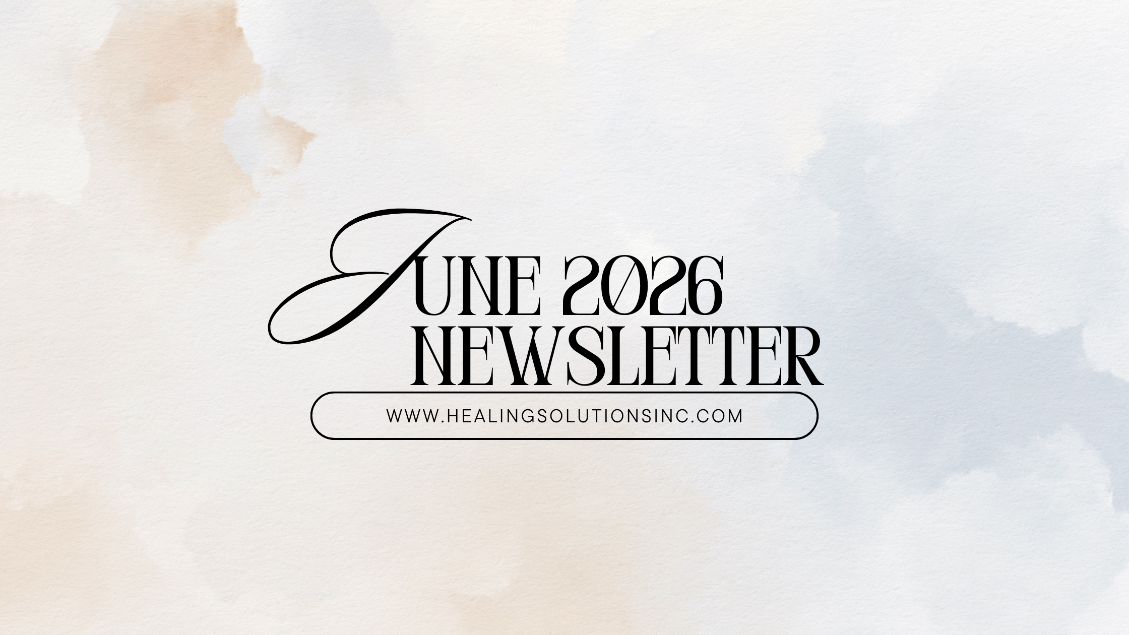 June 2026 Newsletter