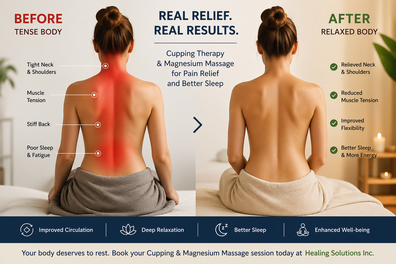 magnesium massage for muscle relaxation and sleep