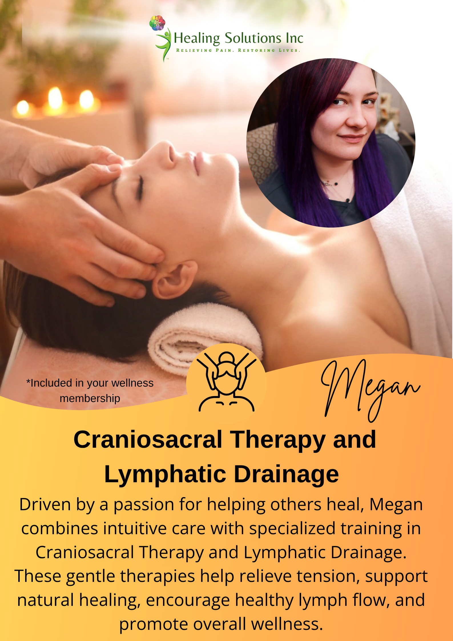 Craniosacral Therapy and Lymphatic Massage