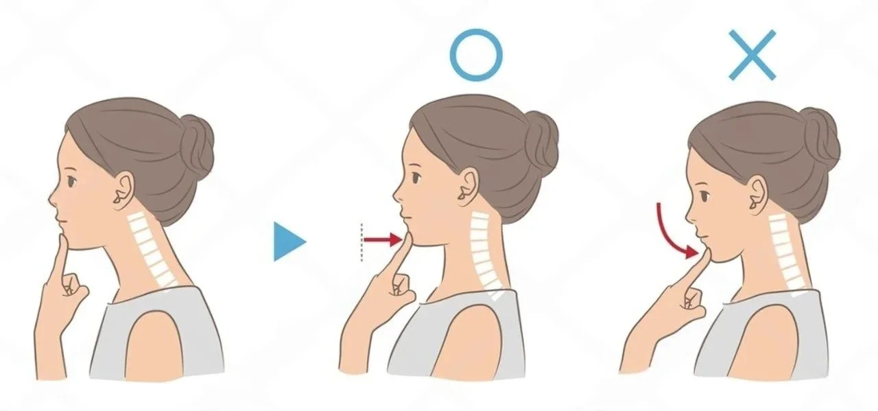 Chin Tucks