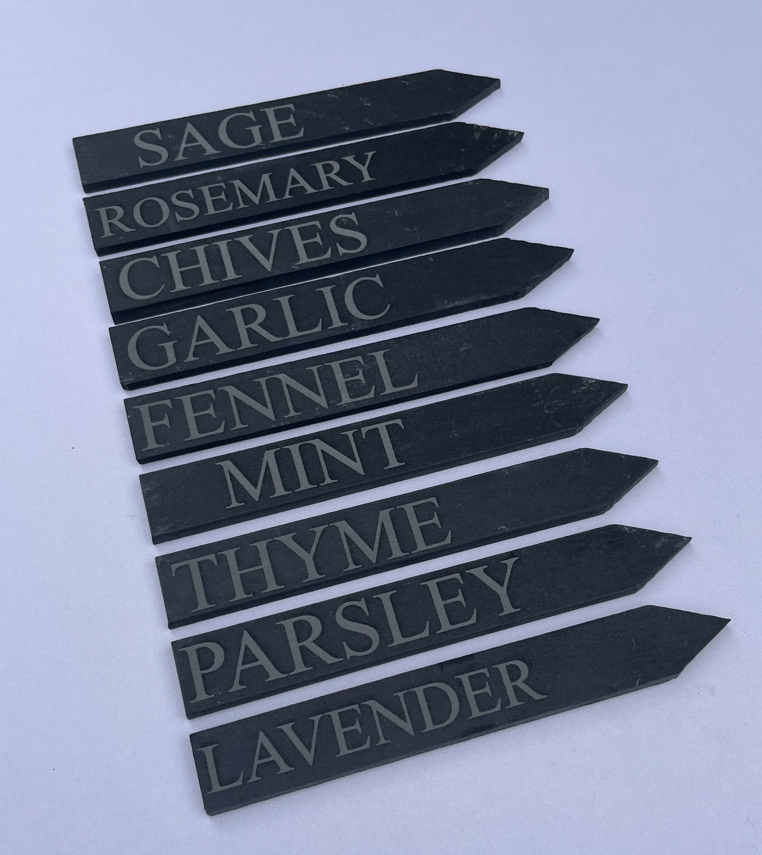 Personalised Slate Plant Tags
