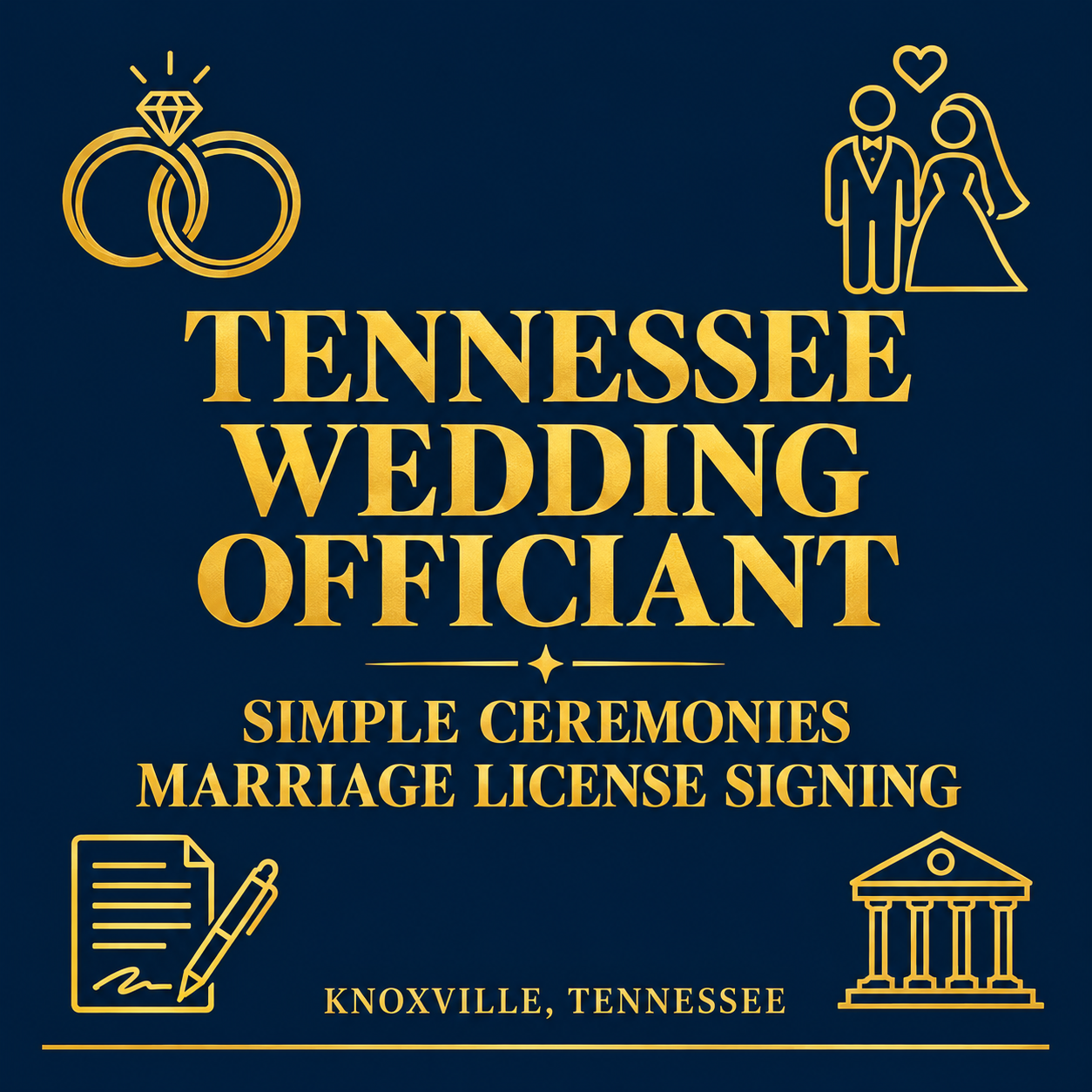 Getting Married in Tennessee: Marriage Licenses, Notary Officiants and Filing Your Certificate
