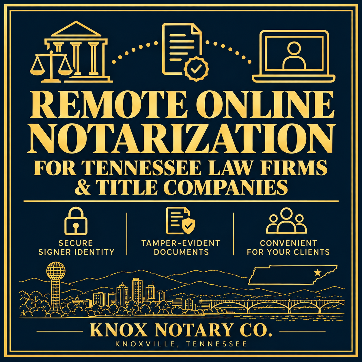 Remote Online Notarization for Tennessee Law Firms &amp; Title Companies: How RON Works
