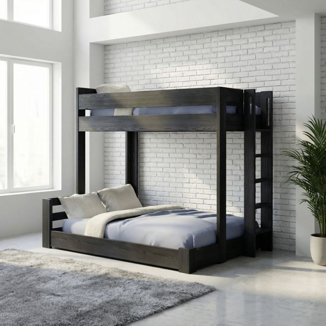 ICON Elevated - Stackable Bunk Bed with Ladder (Metal or Wood)