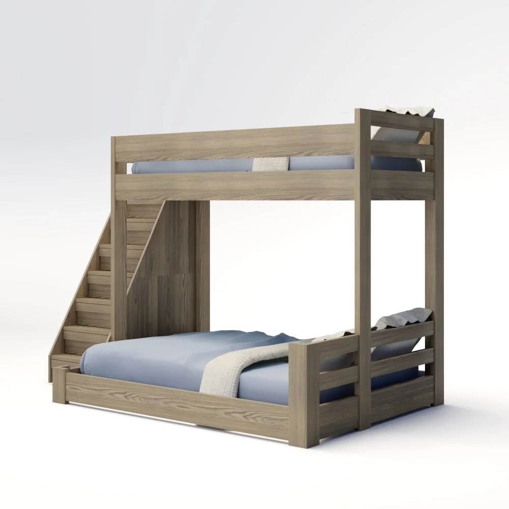 ICON Elevated - Stackable Bunk Bed featuring Stairs with Drawers