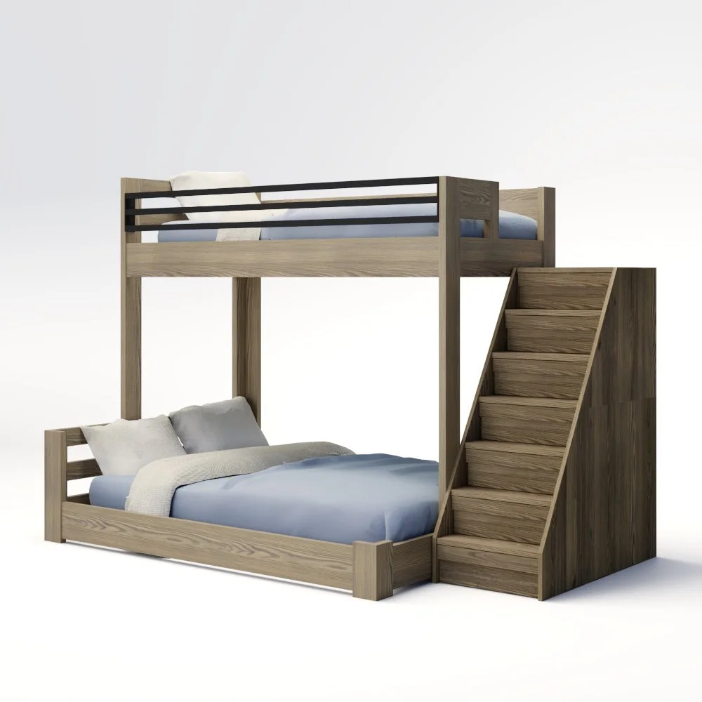 ICON Elevated - Stackable Bunk Bed featuring Stairs with Drawers