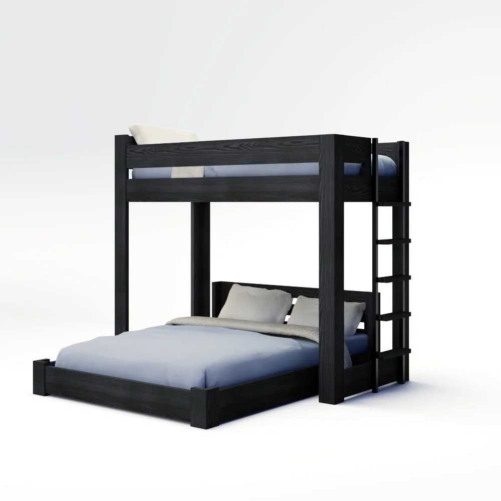 ICON Elevated - Lofted Bunk Bed with Ladder (Metal or Wood)