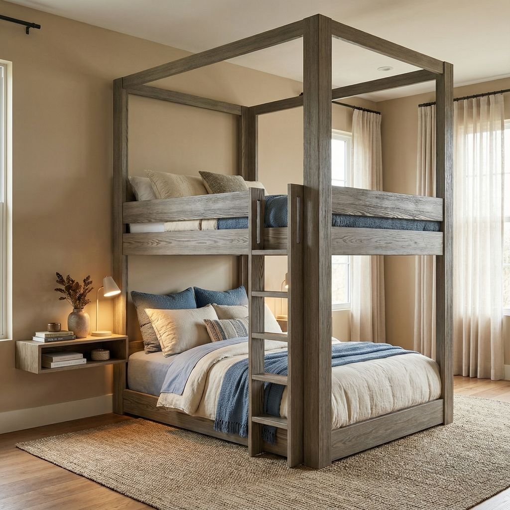 Classic Bunk Bed | ICON Bunks Canopy Style Bunk — ICON Bunks