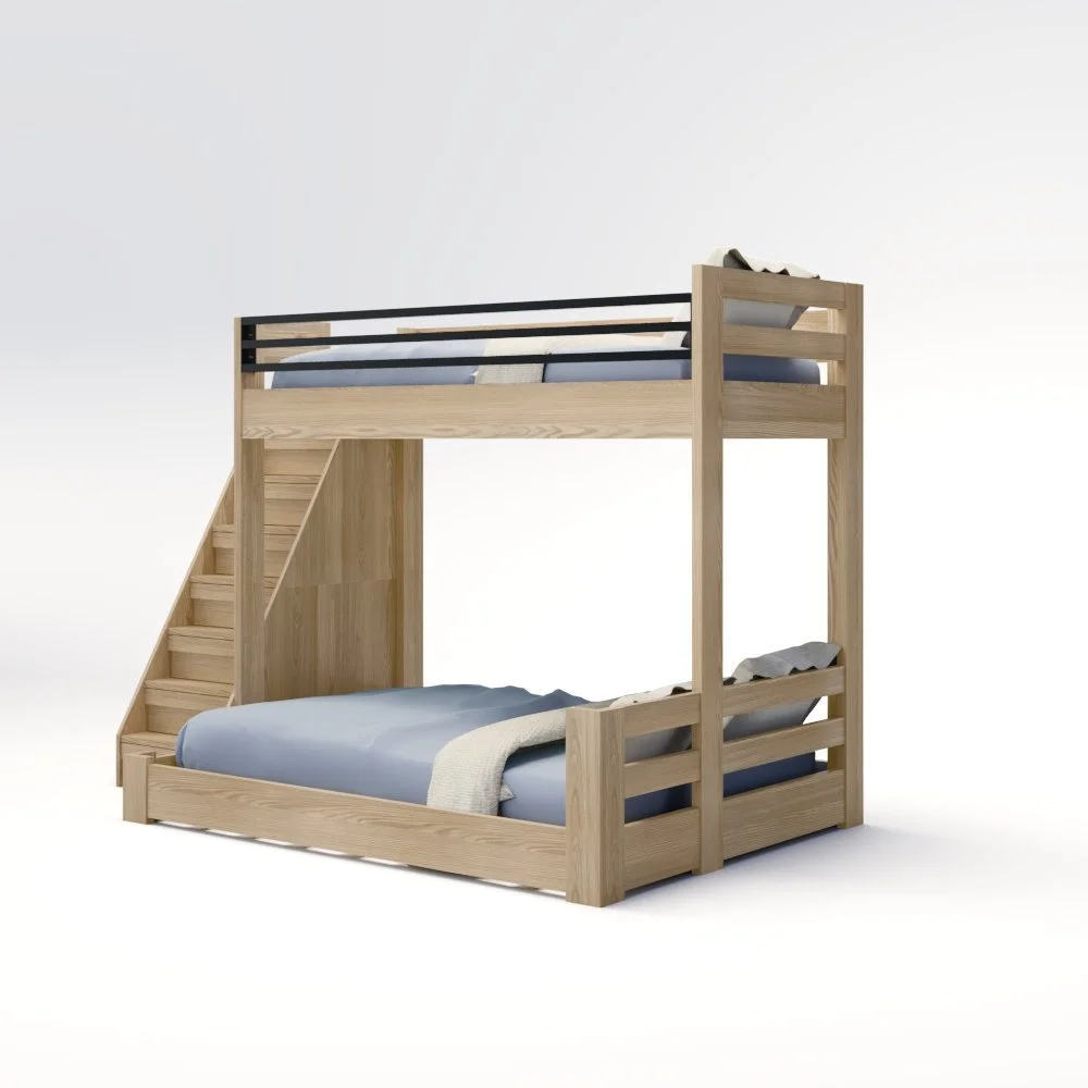 ICON Elevated - Stackable Bunk Bed featuring Stairs with Drawers