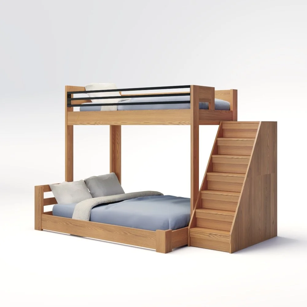 ICON Elevated - Stackable Bunk Bed featuring Stairs with Drawers