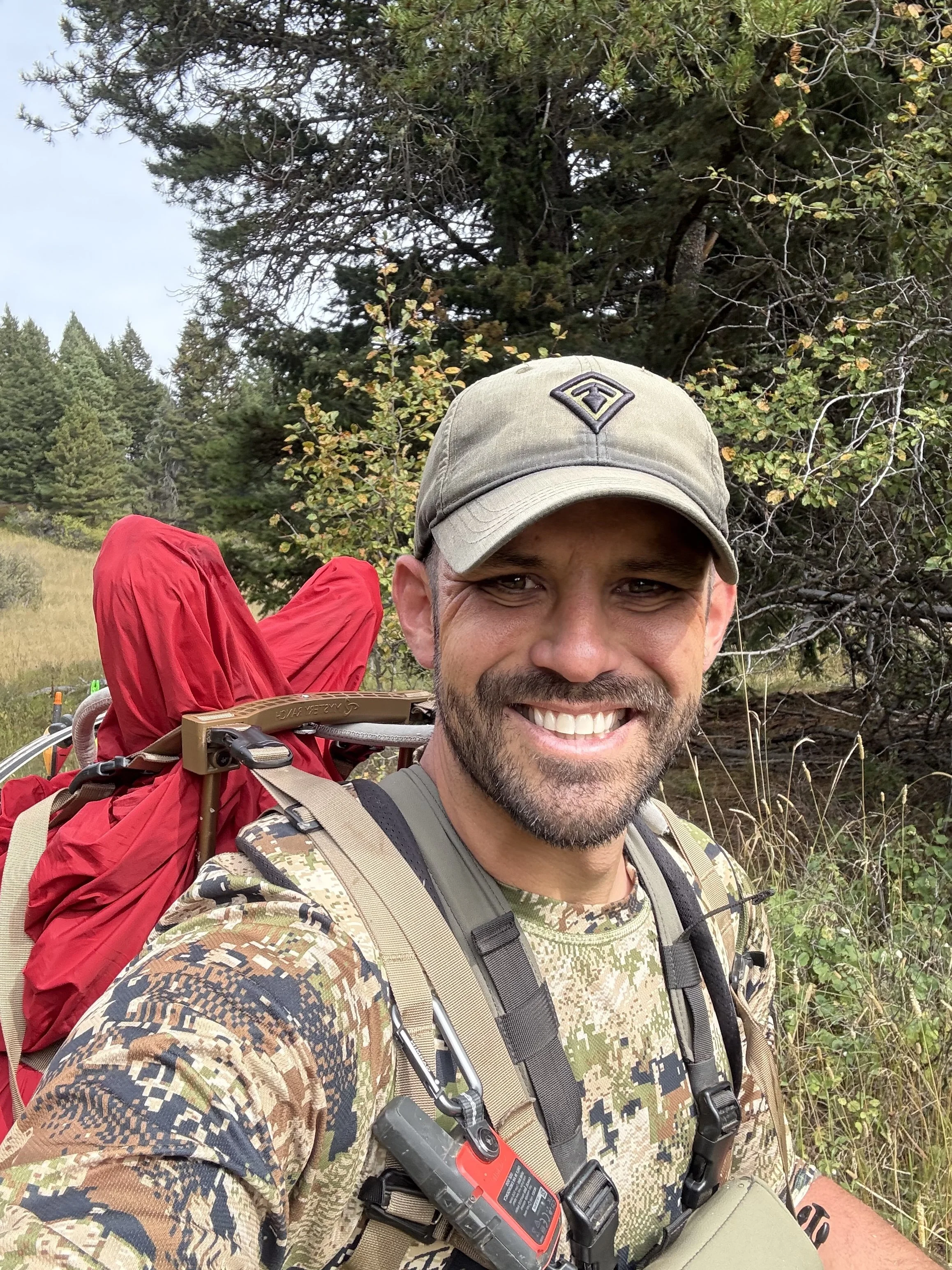 Andrew, ICON Bunks install manager on a hunting trip