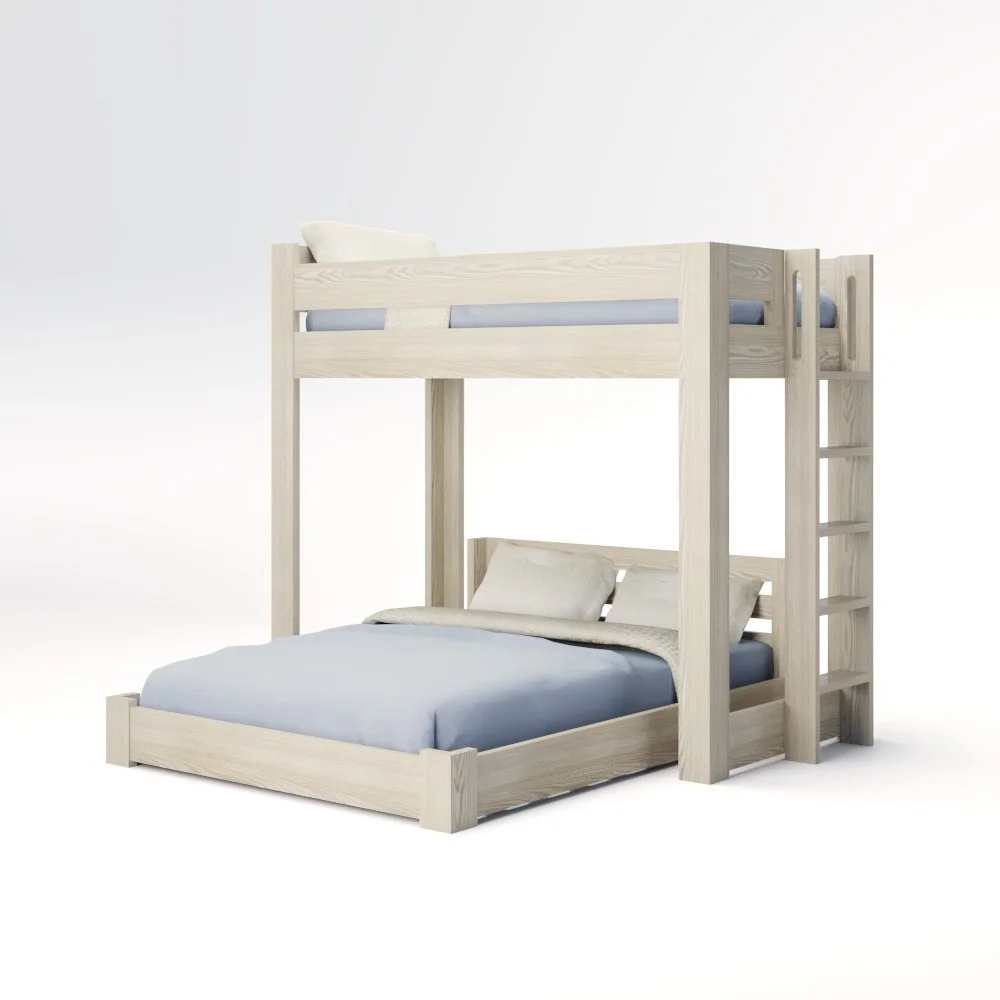 ICON Elevated - Lofted Bunk Bed with Ladder (Metal or Wood)
