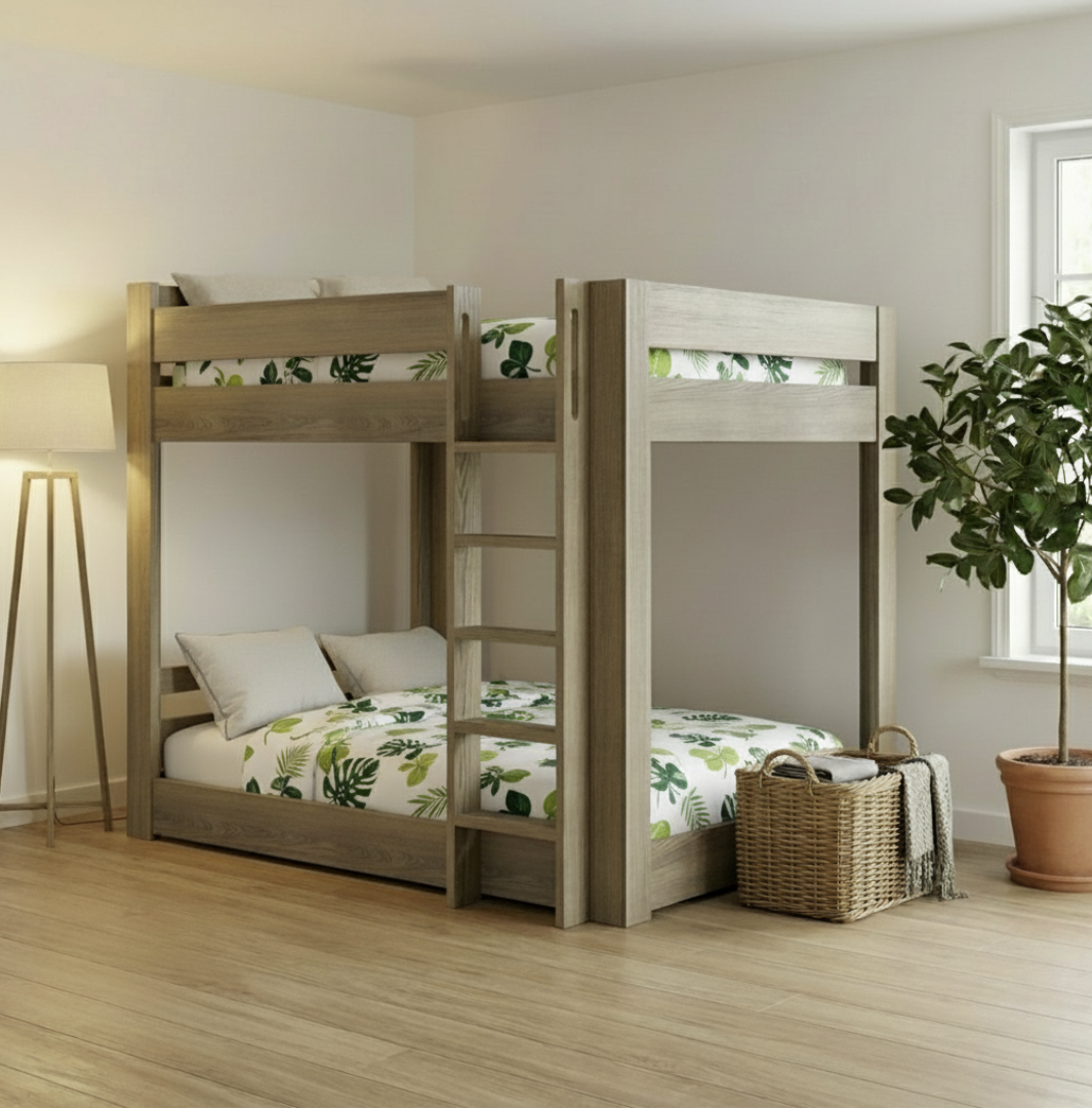 ICON Elevated - Classic Bunk Bed with Wood Ladder