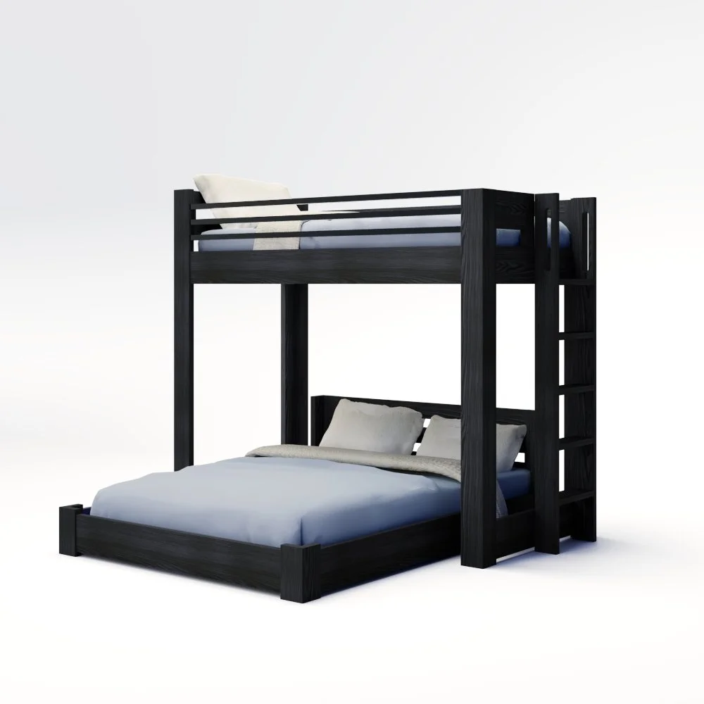ICON Elevated - Lofted Bunk Bed with Ladder (Metal or Wood)
