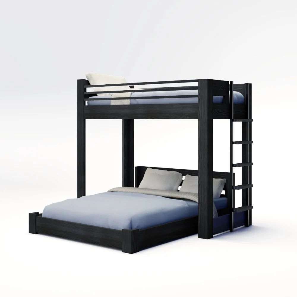 ICON Elevated - Lofted Bunk Bed with Ladder (Metal or Wood)